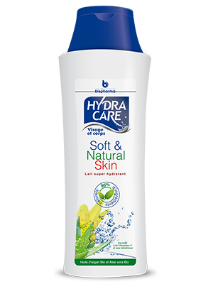 Hydracare Lait de toilette Soft & Natural skin 500ml